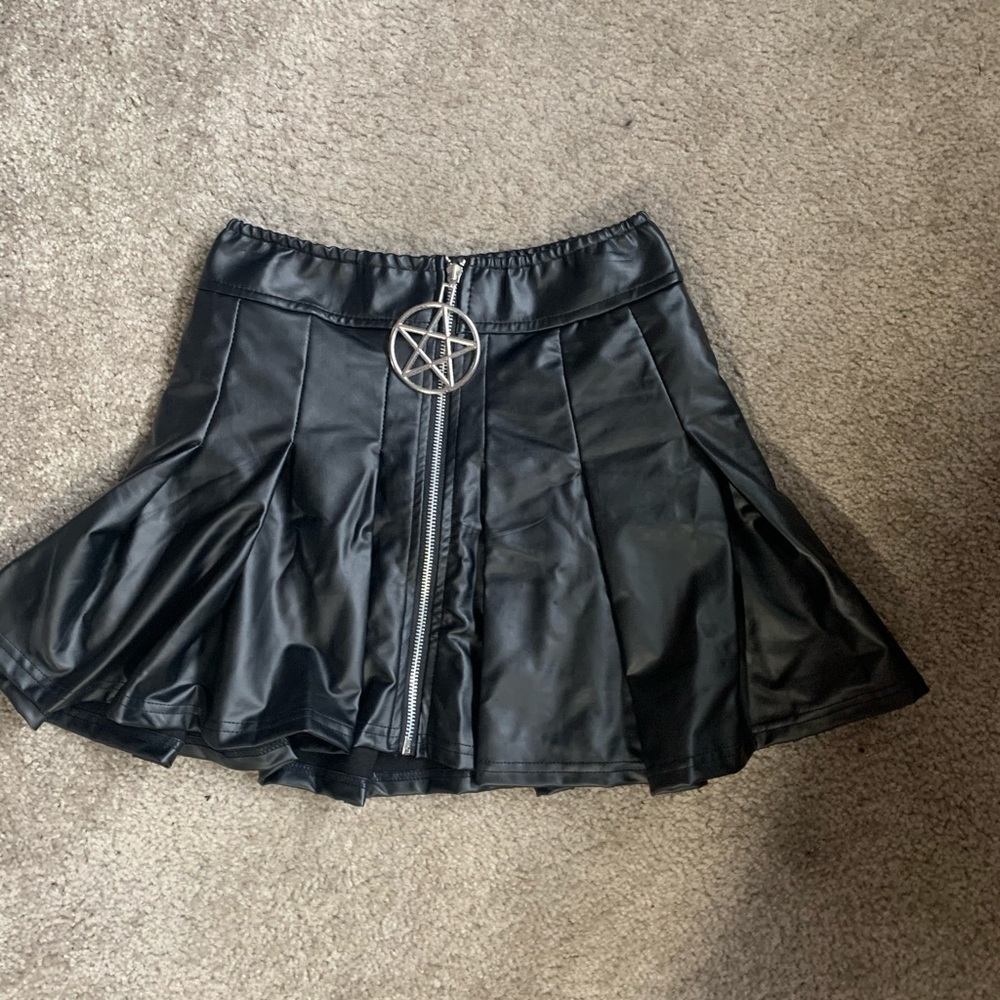 pentagram high waist skirt